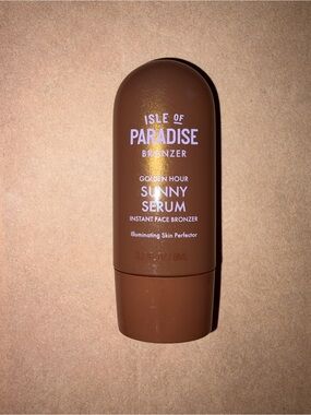 Isle of Paradise Sunny Serum Instant Face Bronzer Golden Hour .27 oz 8 ml NEW
